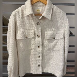 Anthropologie Maeve Tweed Shacket - Medium - worn once